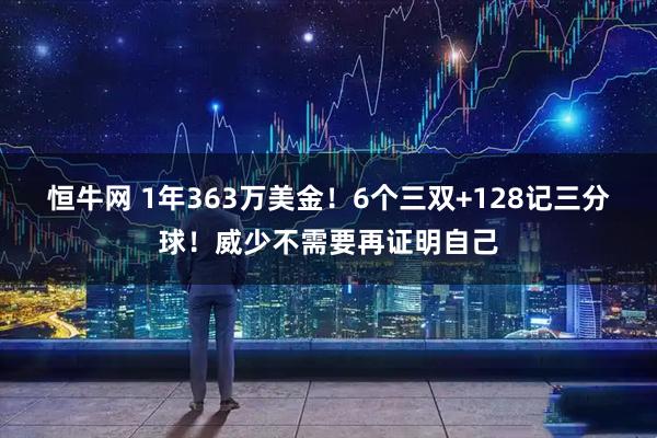恒牛网 1年363万美金！6个三双+128记三分球！威少不需要再证明自己